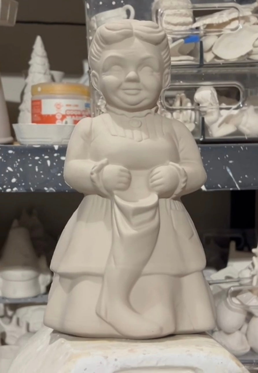 Mr & Mrs Clause Bisque