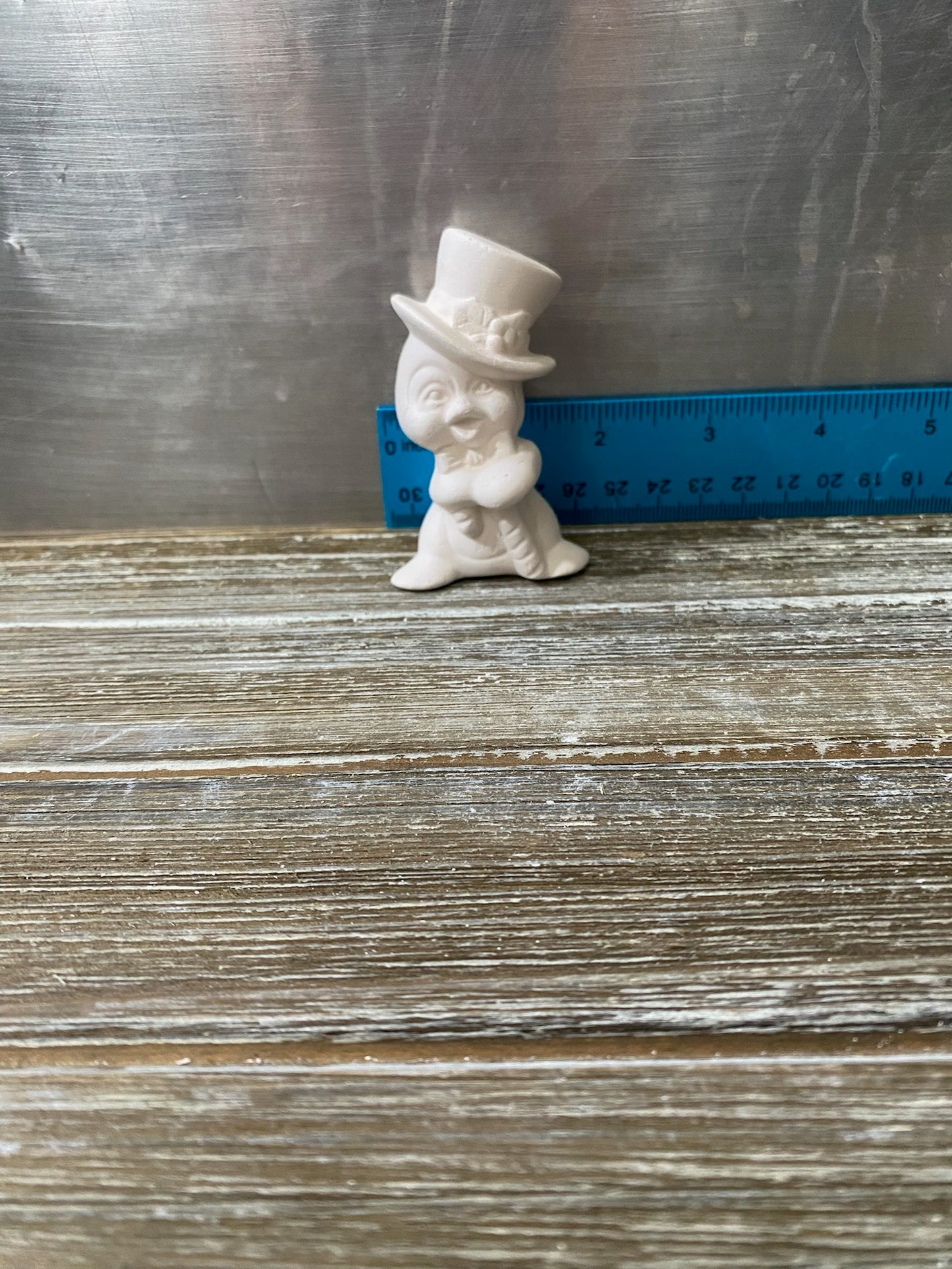 Christmas Penguin Bisque