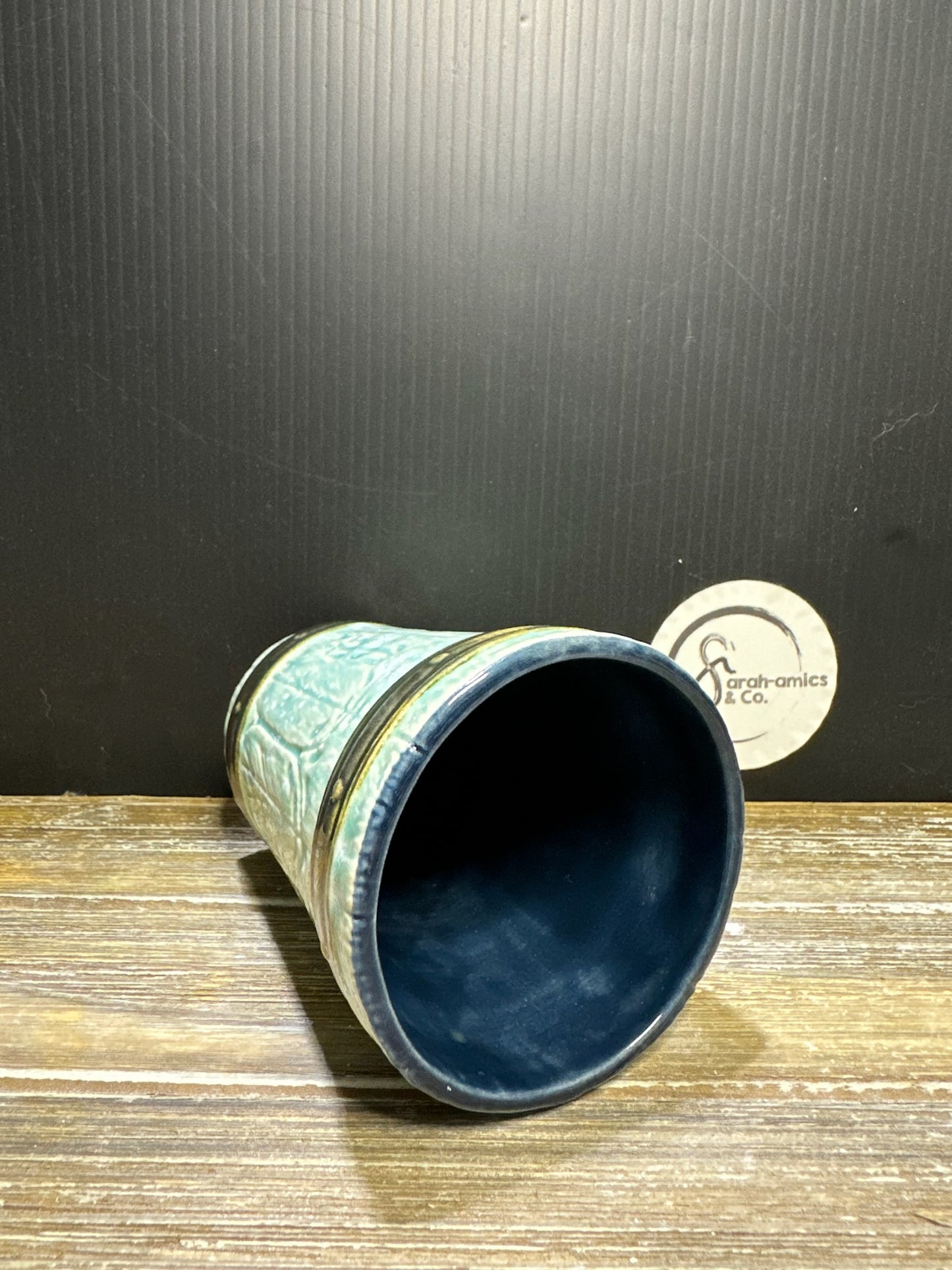 Finished Cup (with tree imprint)