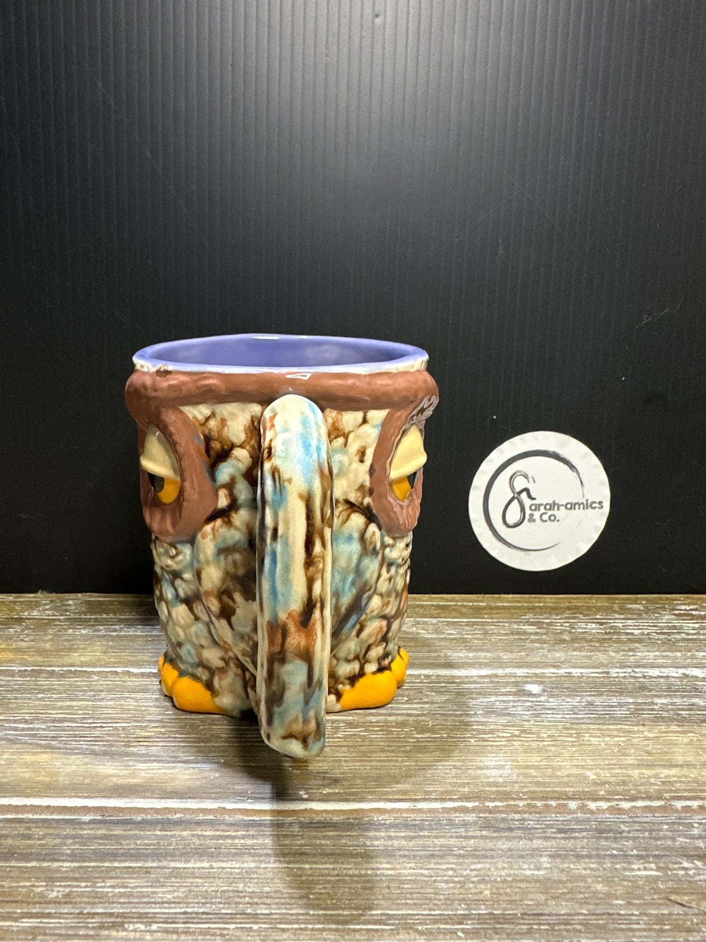 Finished Owl Mug