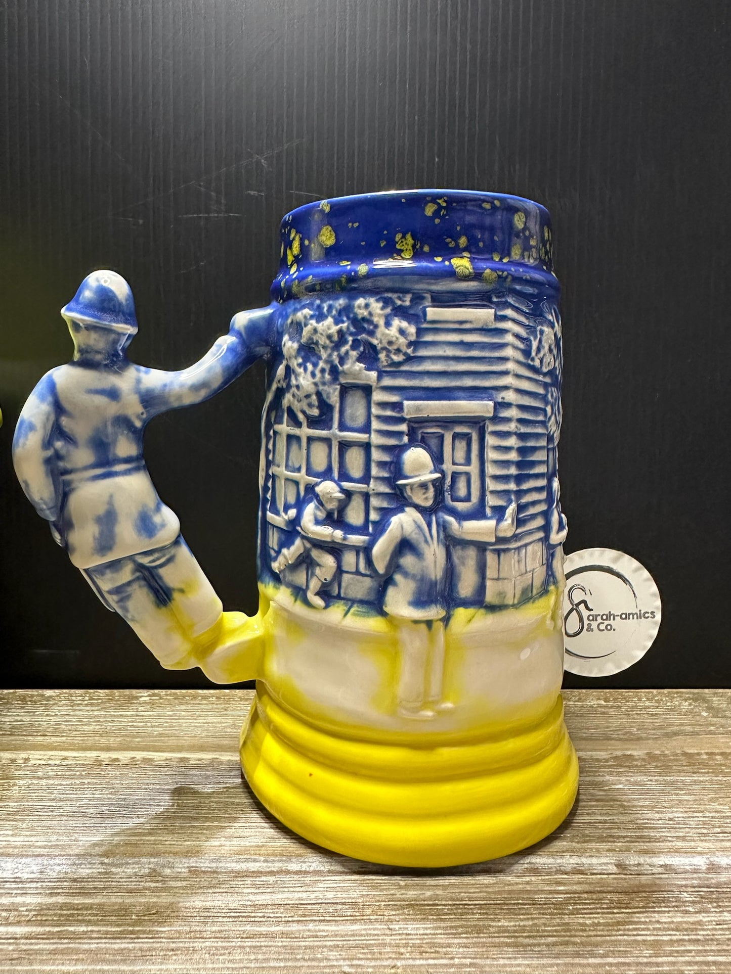 Finished Police Stein