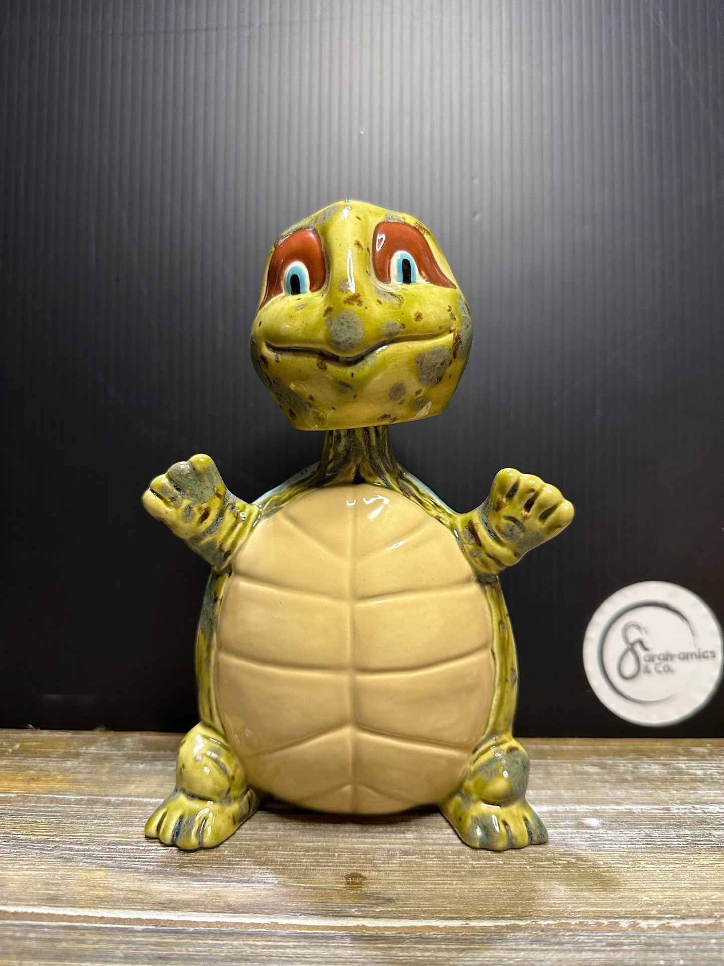 Finished Turtle Bobblehead