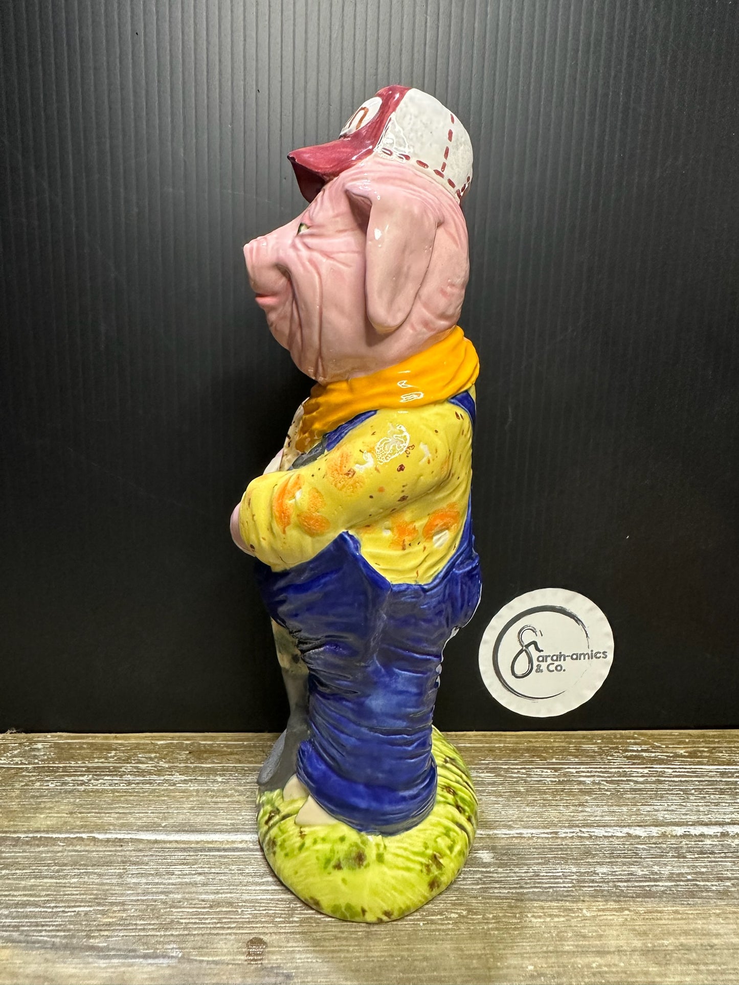 Finished “Bacon” the Pig Farmer