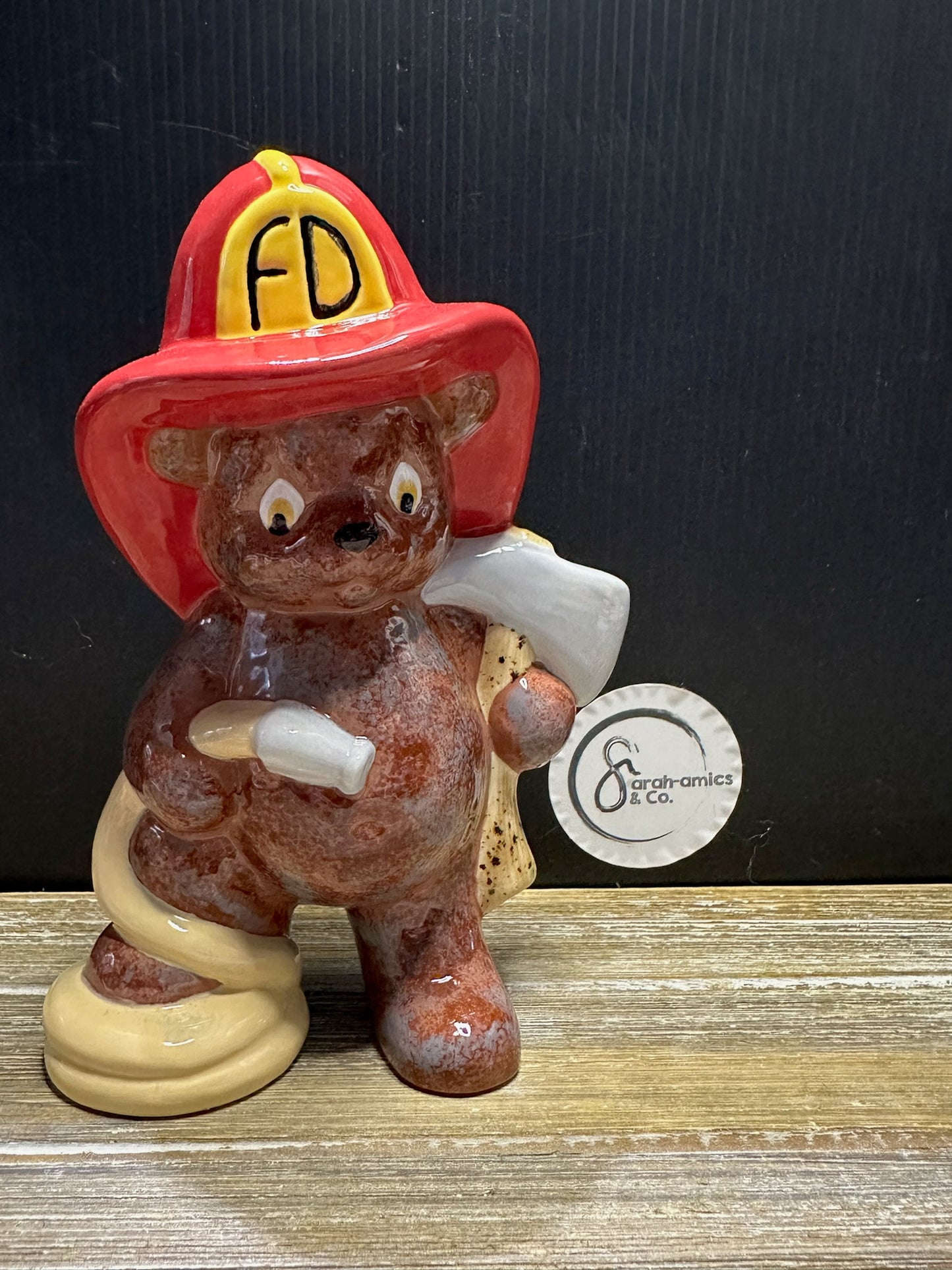 Finished Firefighter Bear