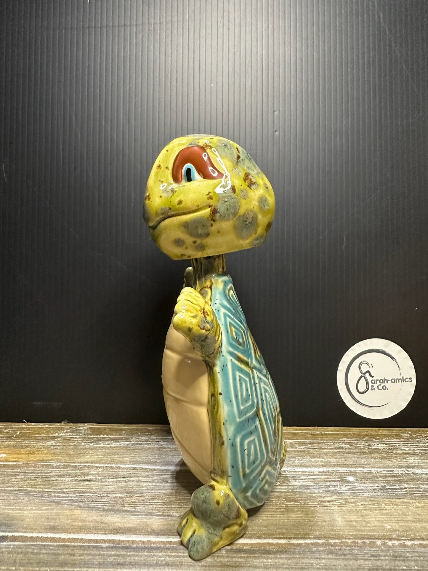 Finished Turtle Bobblehead