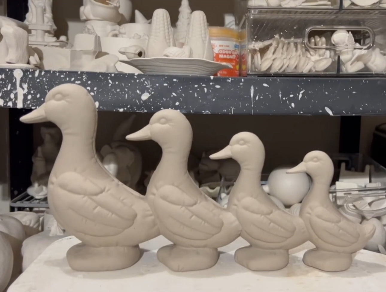 Ducks in a Row Bisque