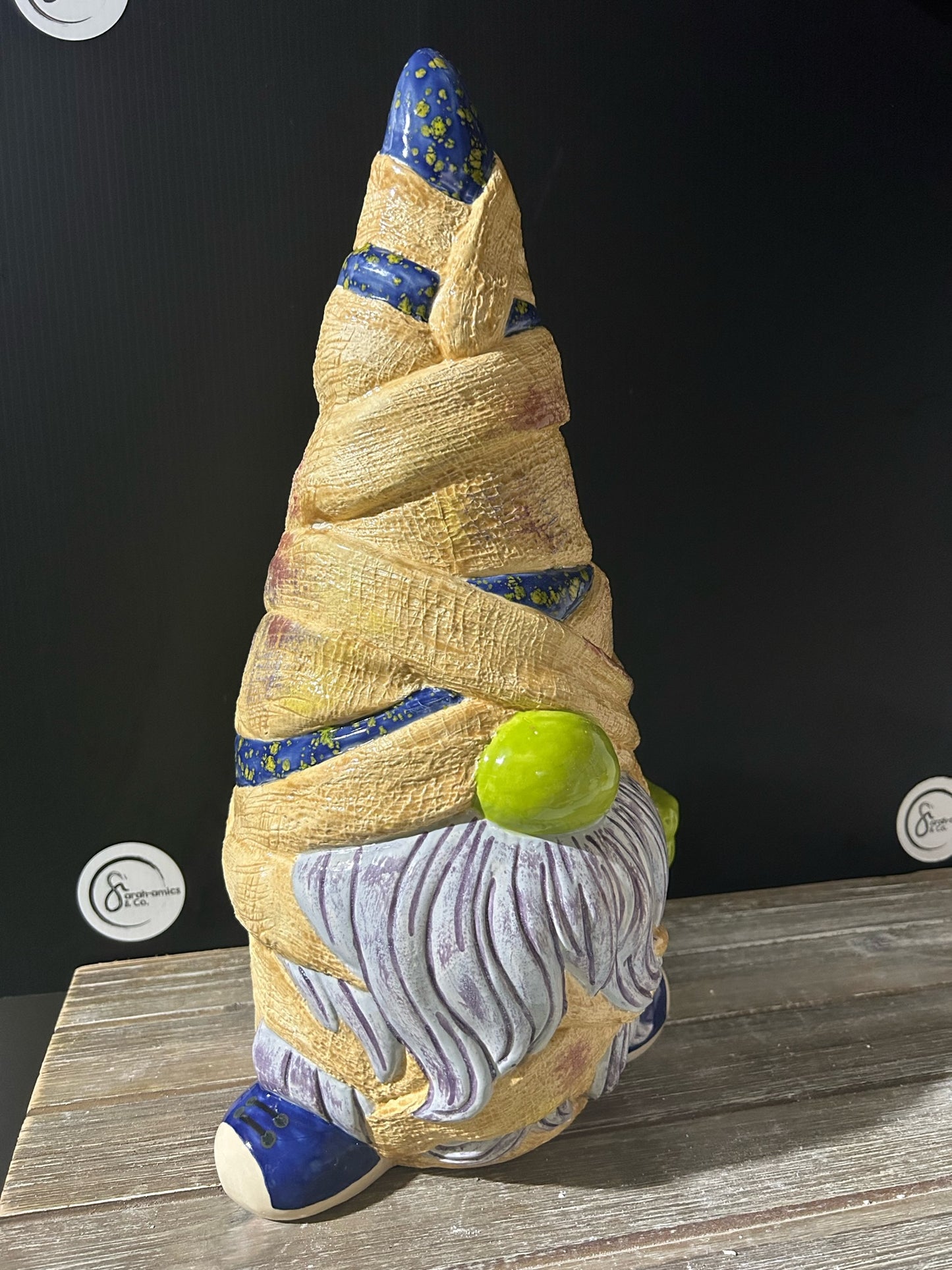 Finished GIANT Mummy Gnome