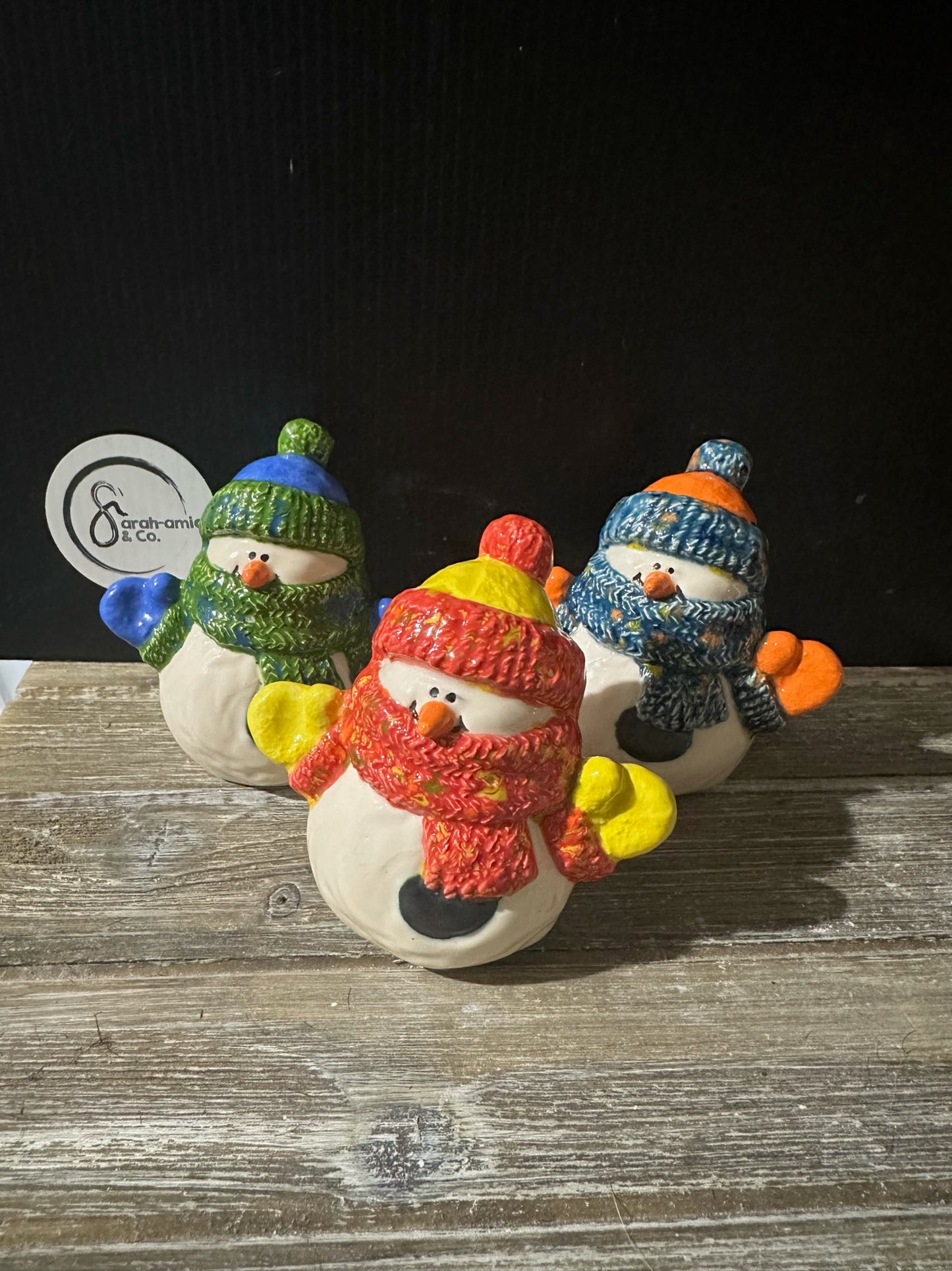 Finished Snowpeople