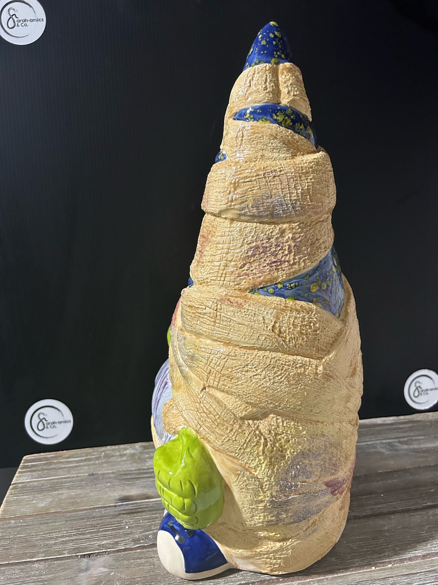 Finished GIANT Mummy Gnome