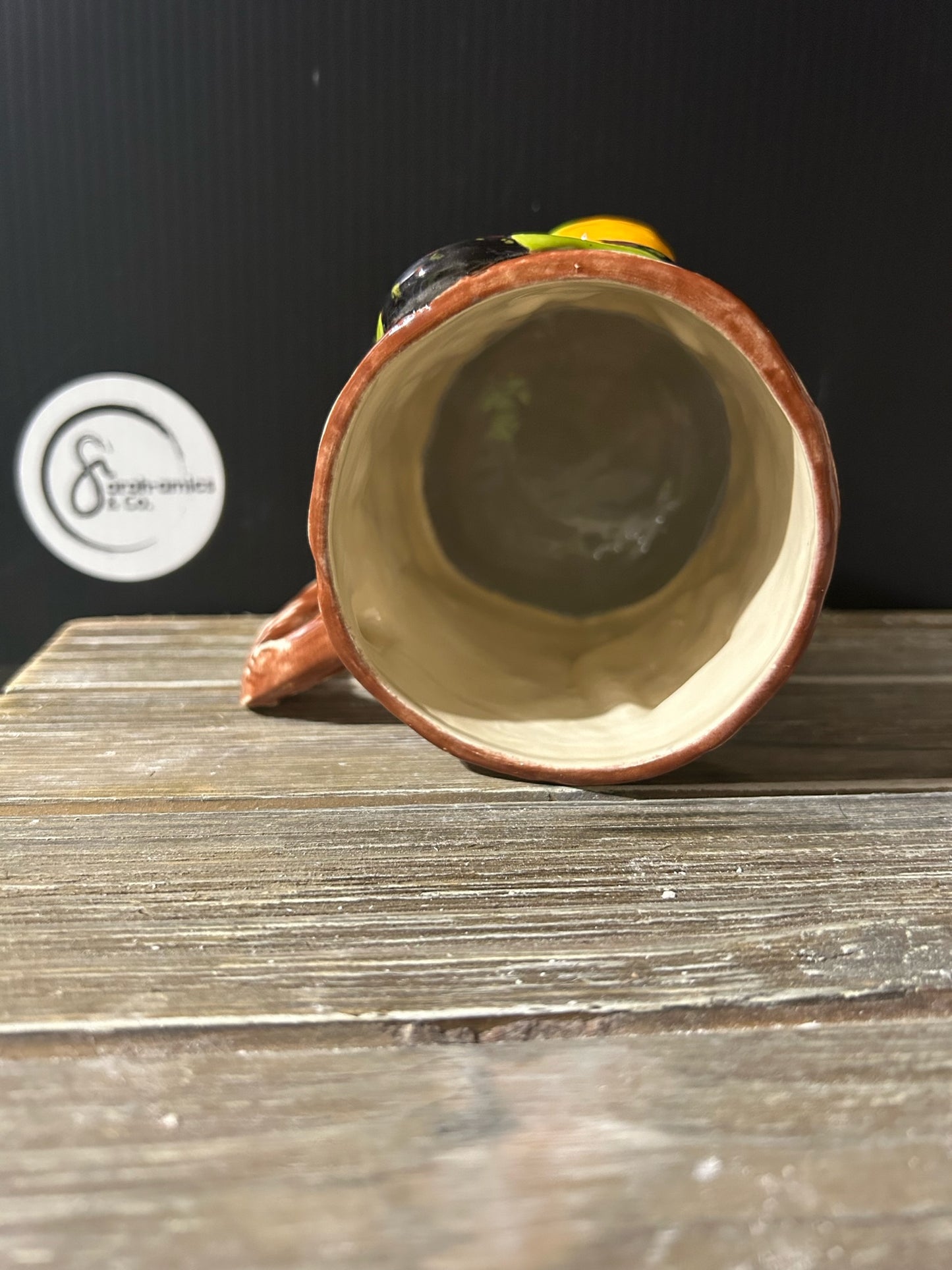 Finished Owl/Mushroom Mug