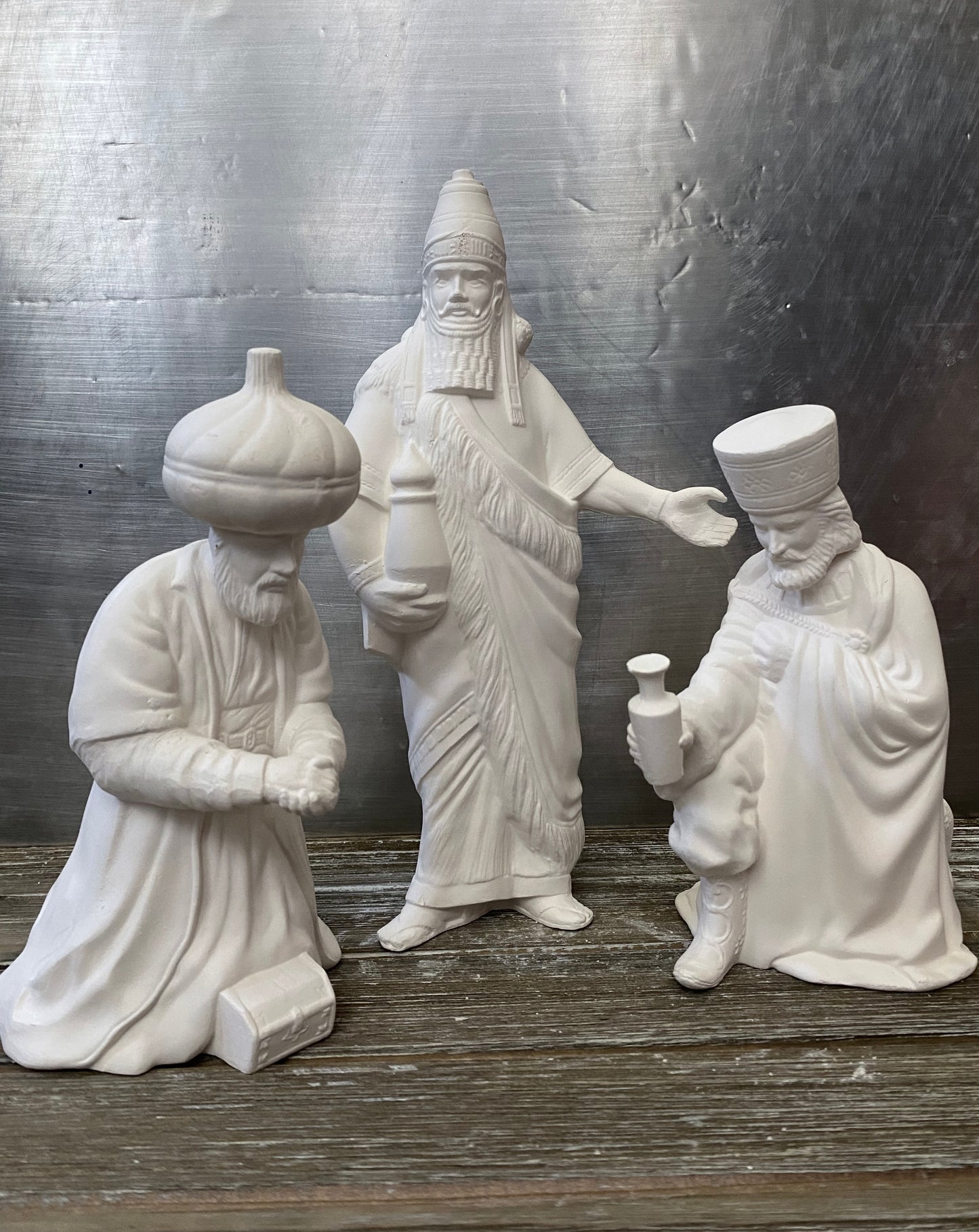 Large Duncan Nativity Scene Bisque