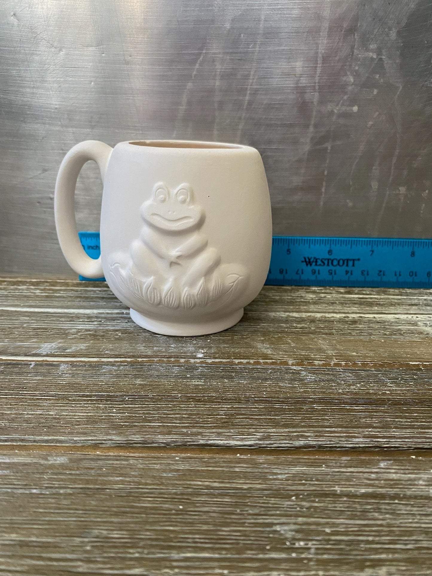 Frog Mug Bisque