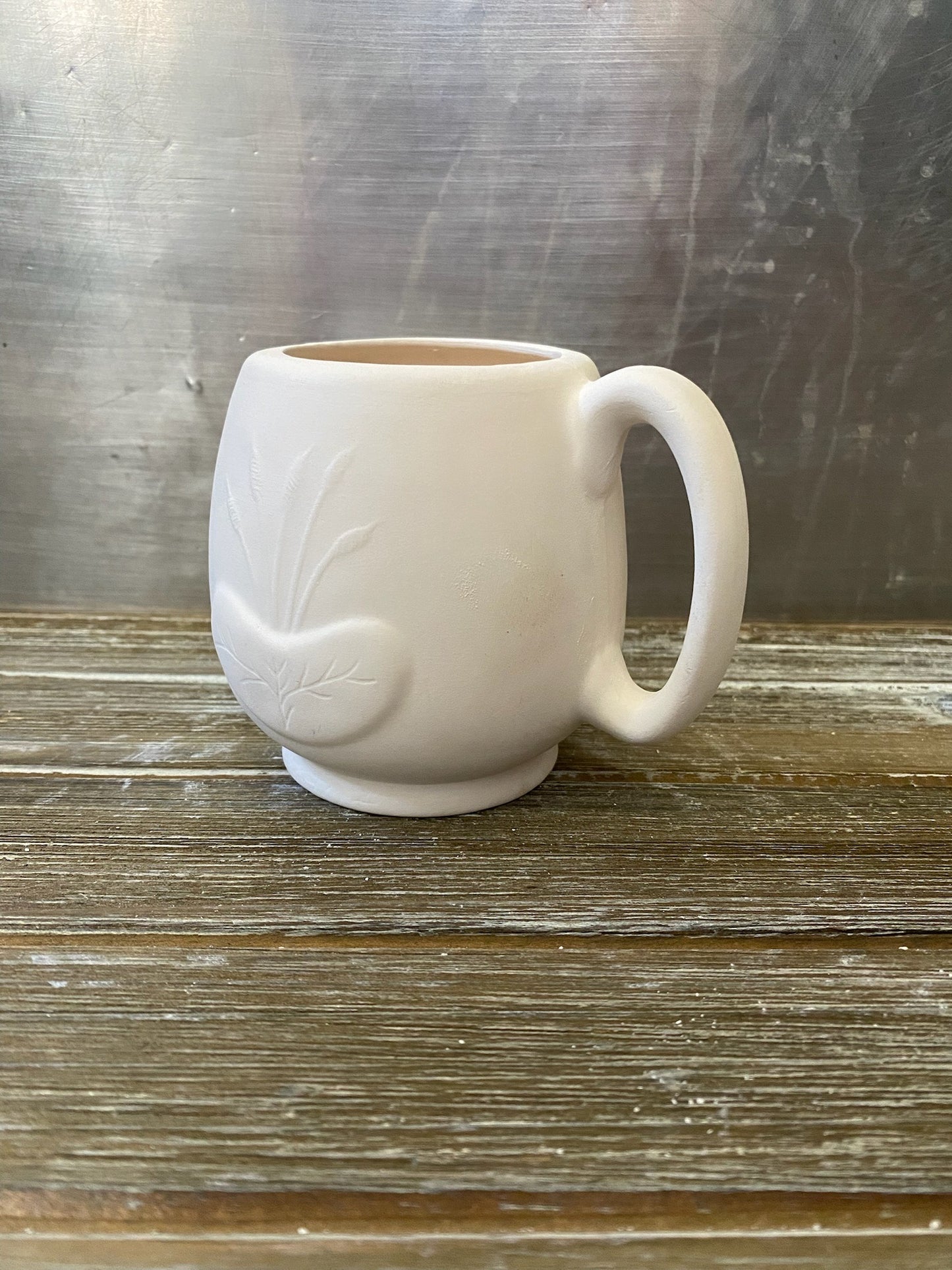 Frog Mug Bisque