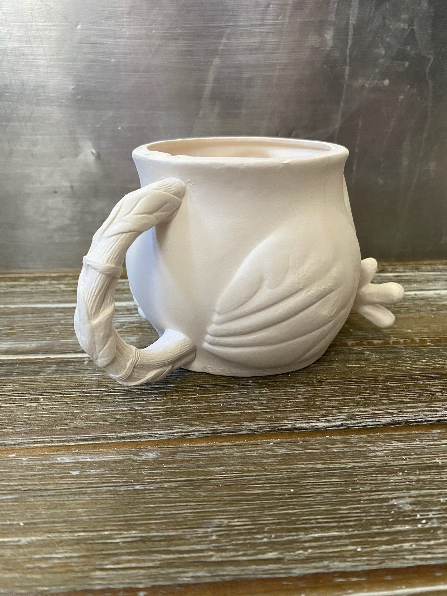 Owl Mug Bisque