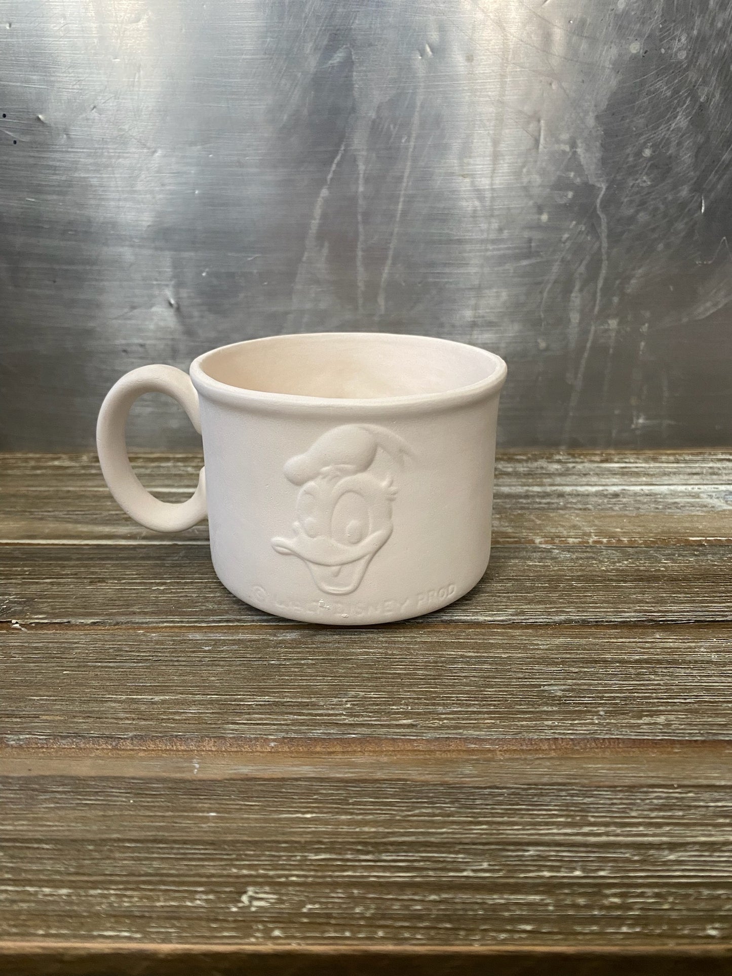 Donald Duck Mug Bisque