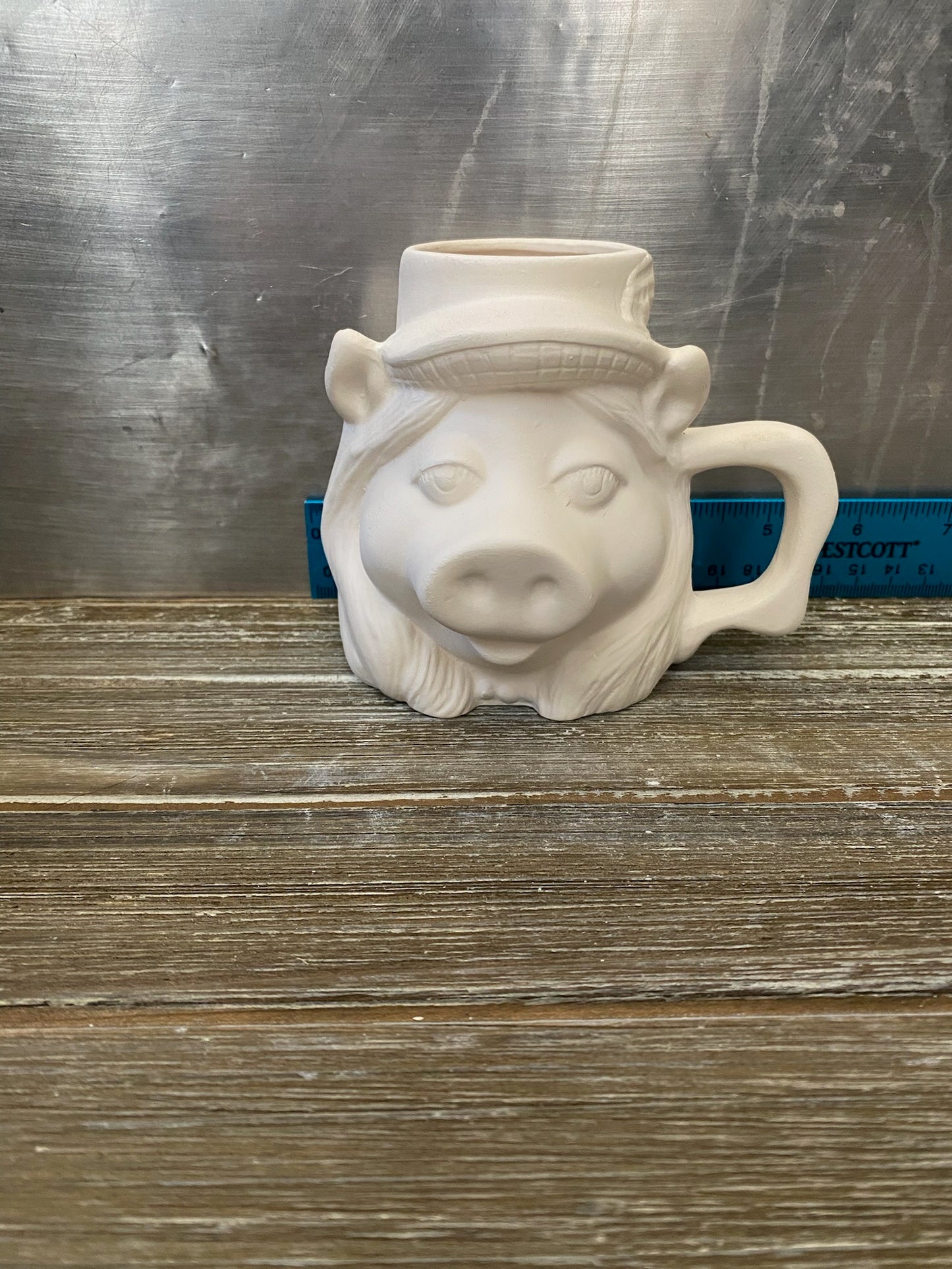 Miss Piggy from “The Muppets” Bisque Mug