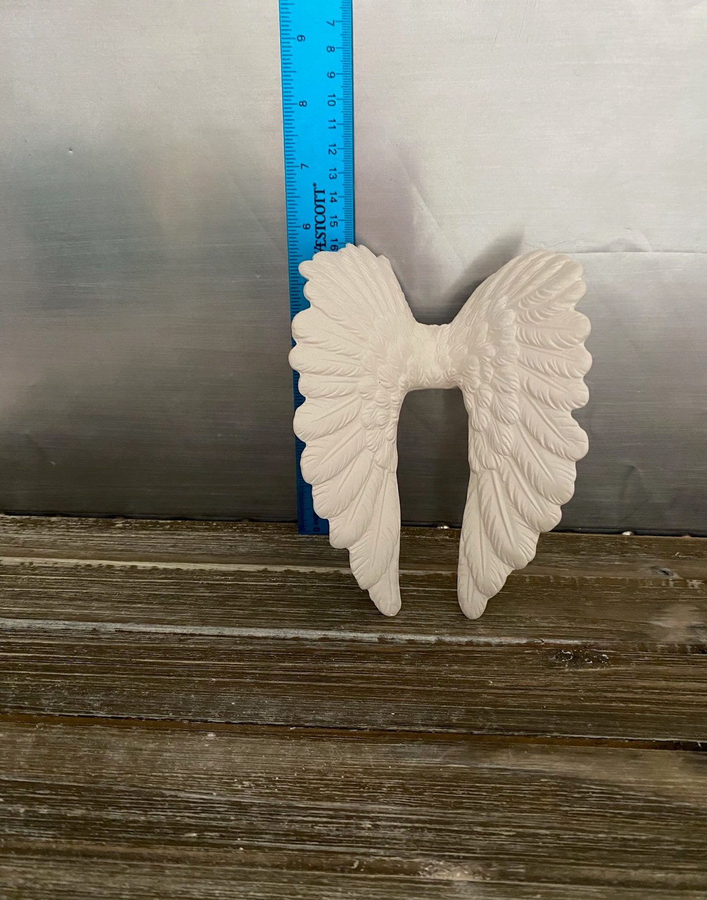 Angel Wing(s) Wall Hanger Bisque