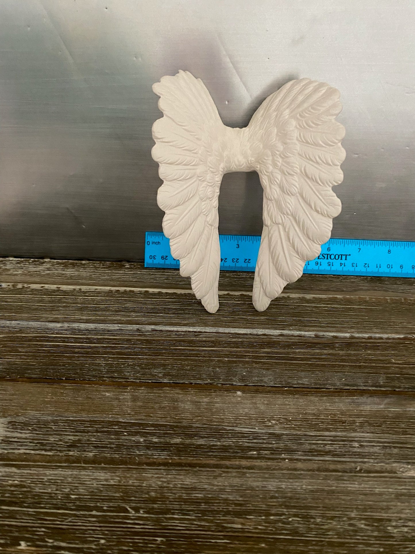 Angel Wing(s) Wall Hanger Bisque