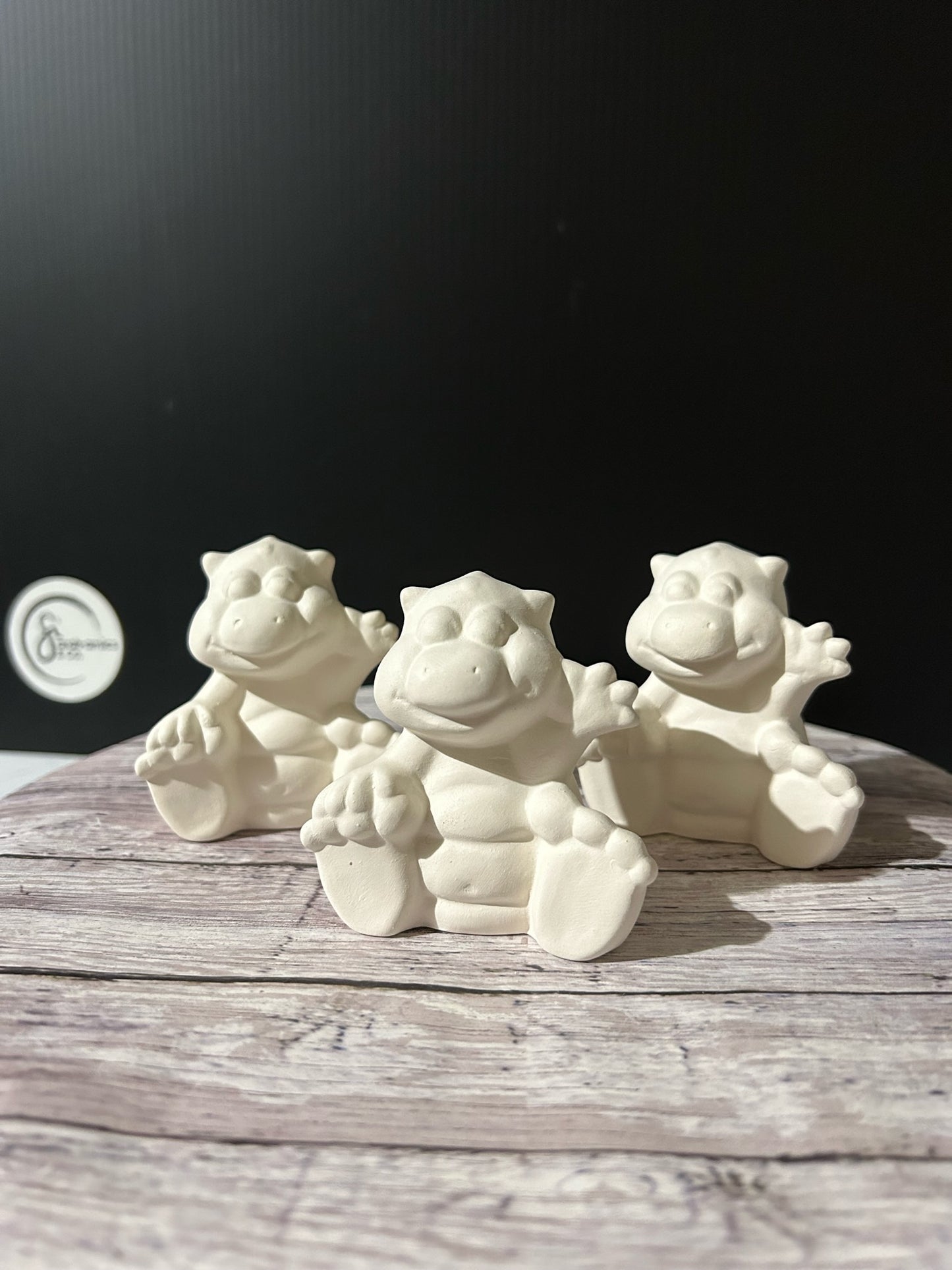 Baby Dragon Bisque (Set of 3)