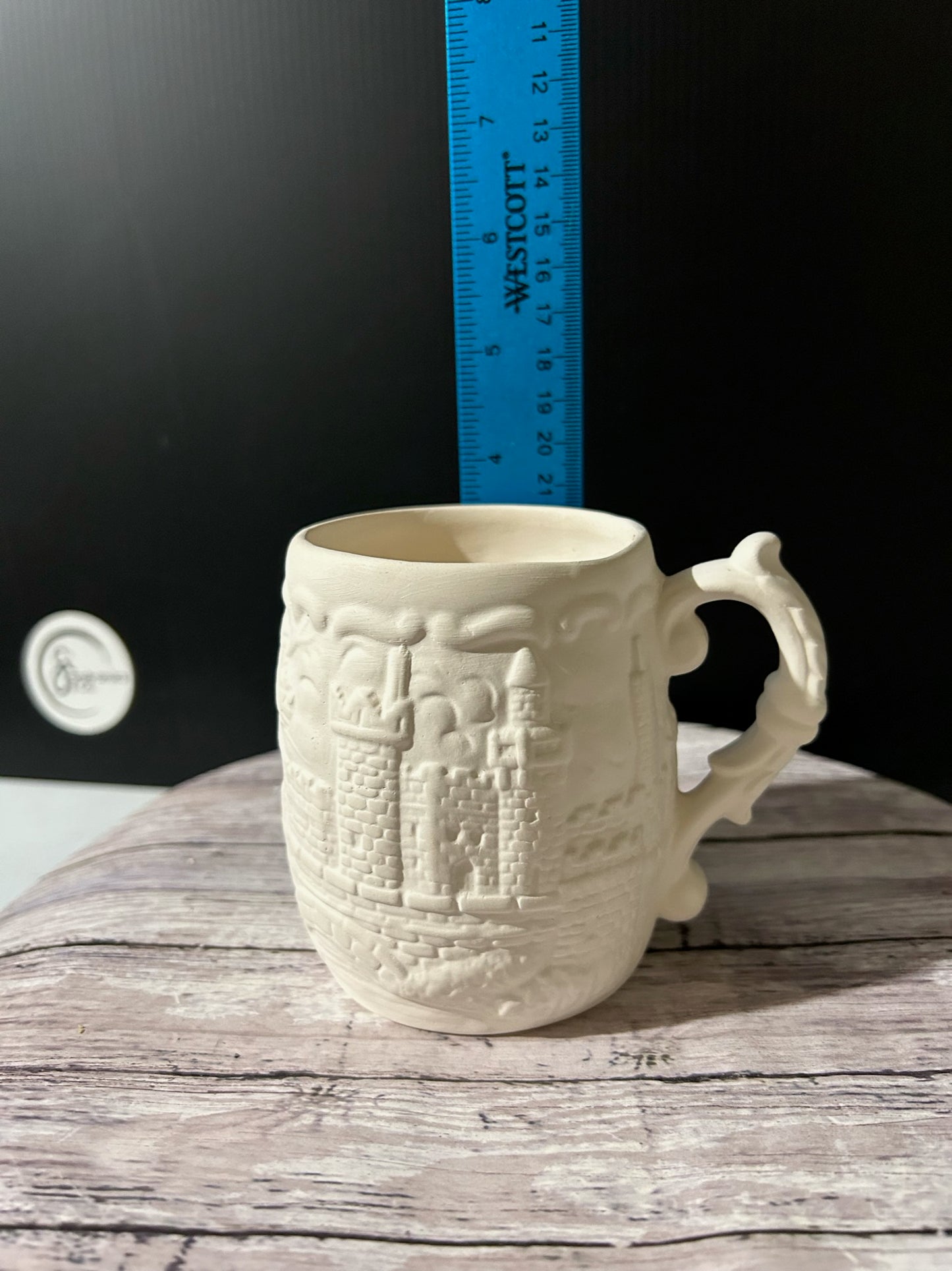 Fairy Goblet, Princess Goblet, Wizard Goblet & Castle Mug Bisque